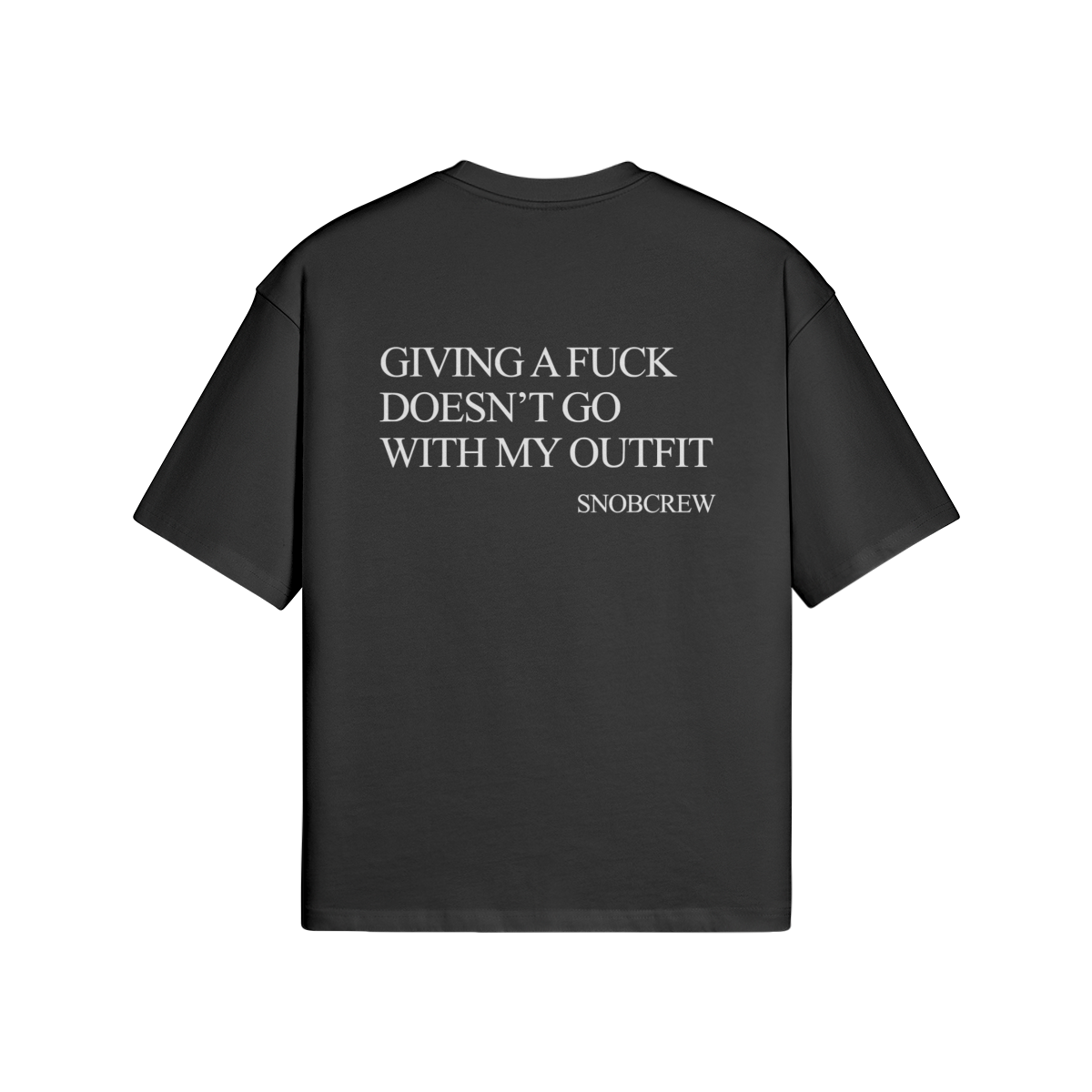 Giving a Fuck T-Shirt Black